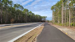 Wm Burgess Trail construction