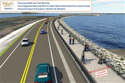 map of Timucuan Trail final extension